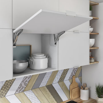 Kitchen Cupboard Door Lift Support Soft Close Free Flap Mini C