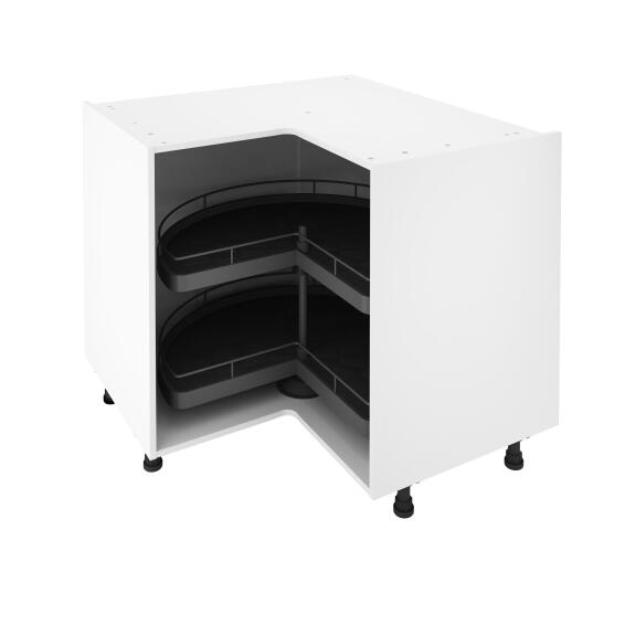 Delinia Kitchen Base Corner Cupboard Carousel H49Cm X W80Cm X D80Cm