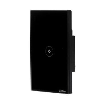 Vizia Smart WiFi Light Switch 1 Gang Black 