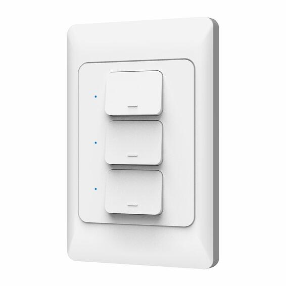 Vizia Smart WiFi Light Switch 3 Gang KS8 
