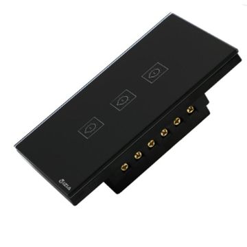Vizia Smart WiFi Light Switch 3 Gang Black 