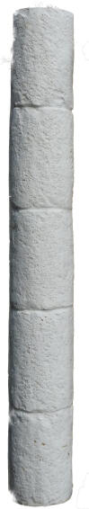 Fibre Cement Building Stacked Stone Column 300mm 2.5m