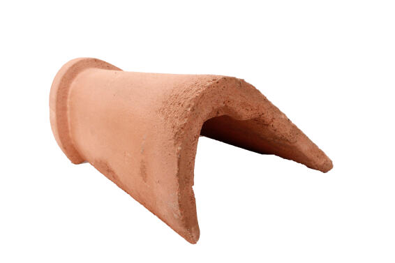 Concrete Roof Tile Mono Ridge Red