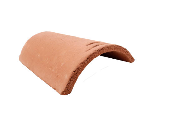 Concrete Roof Tile Taper Ridge Red MARLEY