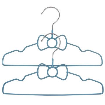 Spaceo metal kids hanger 2 pack blue