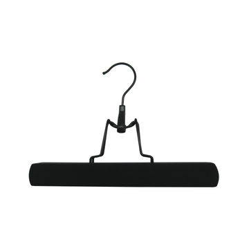 Spaceo wooden pants hanger black