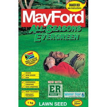 Lawn Seed, All Seasons Evergreen, MAYFORD, 1kg
