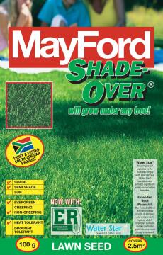 Lawn Seed, Shade-Over, MAYFORD, 100g Top Up Pack