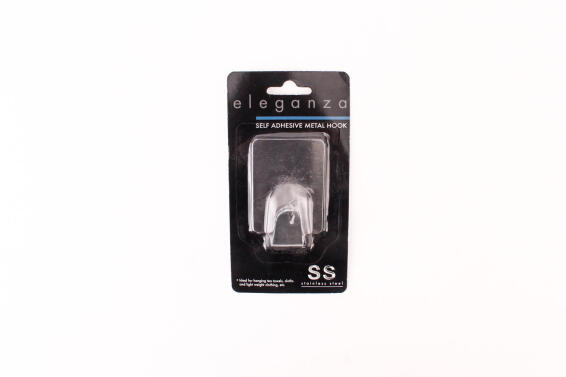 Self ahdesive hook rectangle 1 piece large 