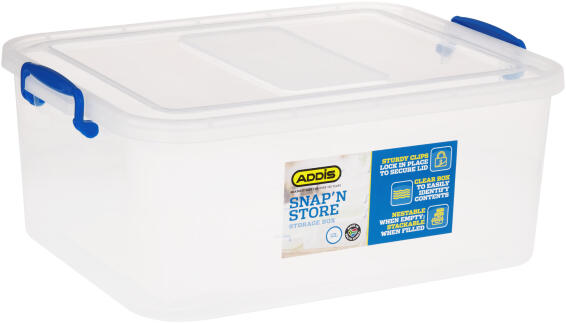 Addis snap 'n store box 12l