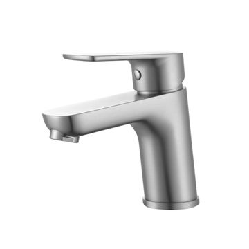 Basin Mixer Tap Bijiou Savole Satin Nickel