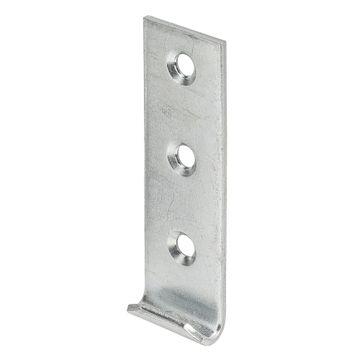 Locking hook straight 44X18 galvanized 