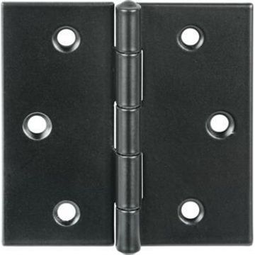 Hinge square 80X80 Black 