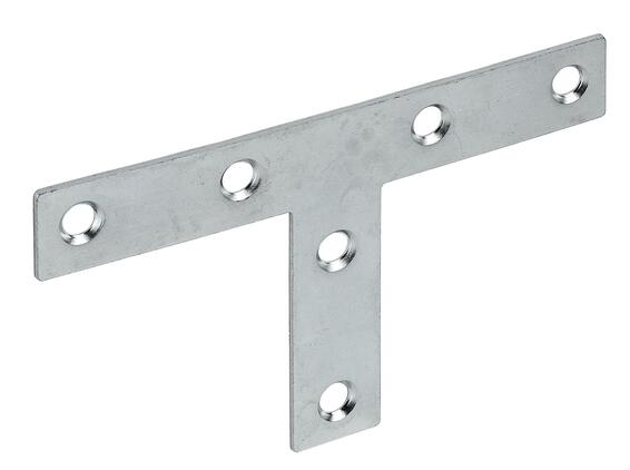 T-shaped flat angle 70X36X16 galvan. 