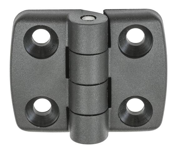 Polyamid hinge 48X58 black 