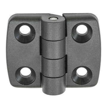 Polyamid hinge 48X58 black 