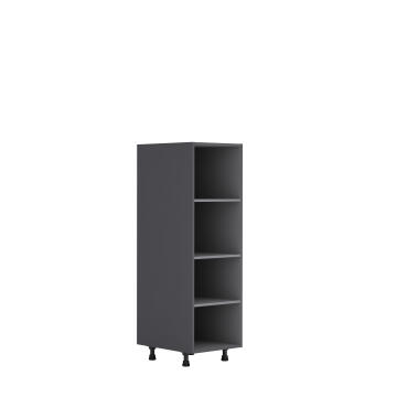 Kitchen cabinet Delinia ½ column Grey 58cmx45cmx137.6cm
