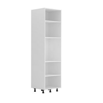 Delinia Kitchen Pantry Cupboard Delinia White L60Cm X H215Cm