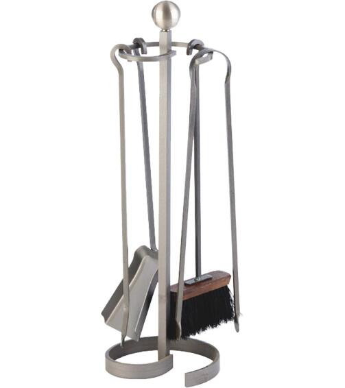 Fireplace Accessories Companion Grey Steel