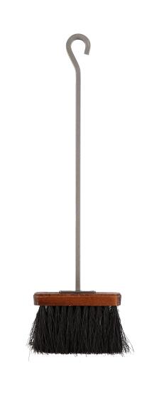 Dixneuf  Fireplace Brush Tribu Grey Steel 50cm