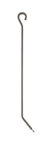 Dixneuf  Fire Poker Tribu Poker Grey Steel 50cm