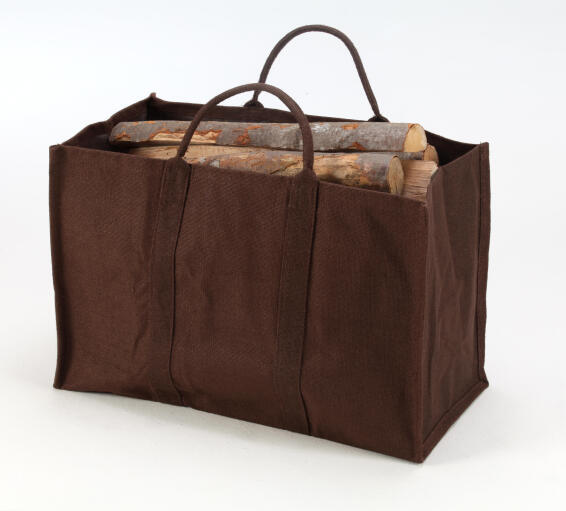 Dixneuf Firewood Holder Natureo Chocolate 43cmx22cm