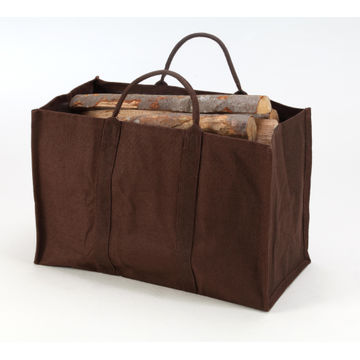 Dixneuf Firewood Holder Natureo Chocolate 43cmx22cm