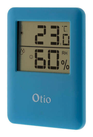 Magnetic Hygro Thermometer Blue