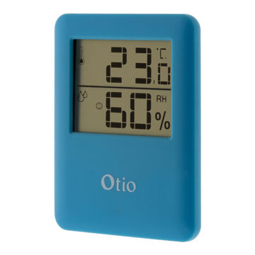 Magnetic Hygro Thermometer Blue