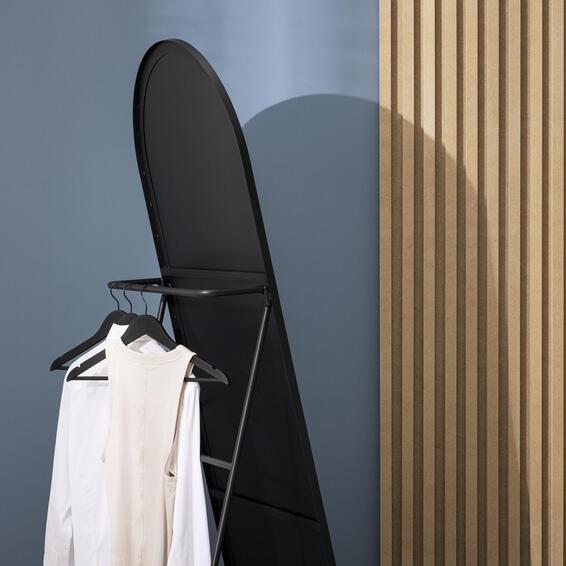 Inspire design arch mirror black 60x170cm