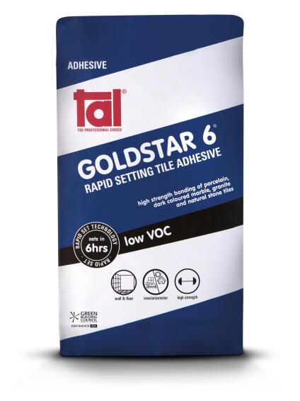 TAL Goldstar Rapid Setting Tile Adhesive 20kg