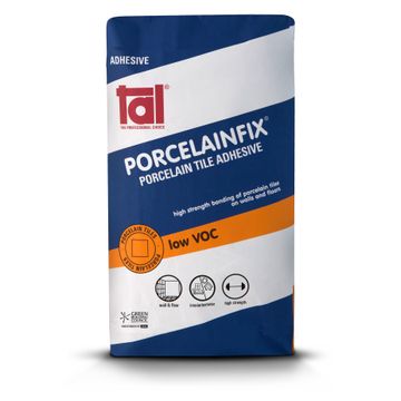 Porcelain Tile Adhesive TAL Porcelainfix 20kg