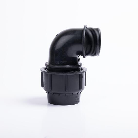 MALE ELBOW HDPE JENFIT 25MM X 1