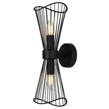 K Light sensu double wall light black