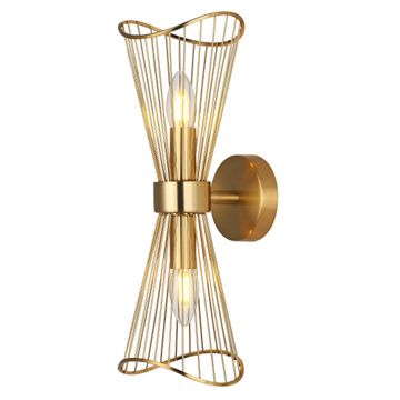 K LIGHT Sensu Wall Light  Gold Double