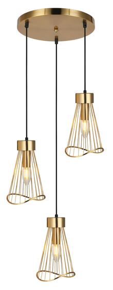 K LIGHT Sensu Cluster Pendant Gold