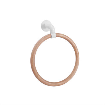 Sensea Scandi Towel holder ring white