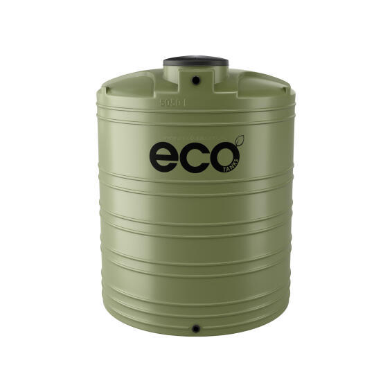 Eco Tanks Vertical Water Tank Olive 5050 Litre