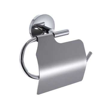 Sensea Suite Paper holder with lid chrome