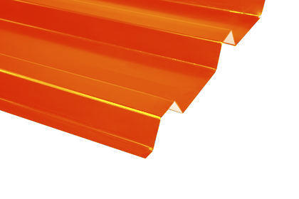 Metal Roof Sheet Coloured IBR 8.1m 0.47mm Terra Cotta