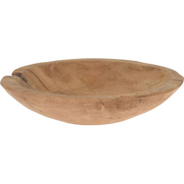 Teak Wooden Bowl 19cm