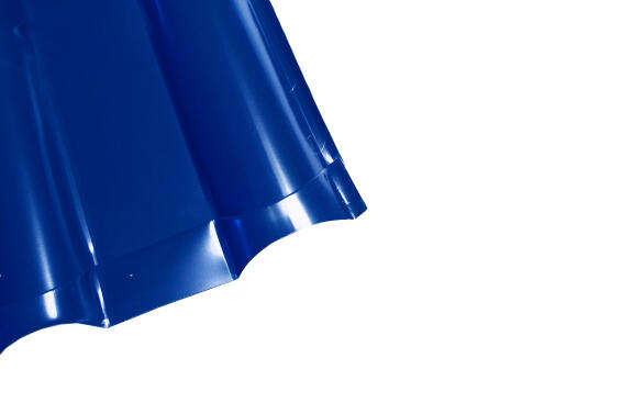 Metal Roof Sheet Coloured Tile Immitation 1.8m 0.47mm Blue
