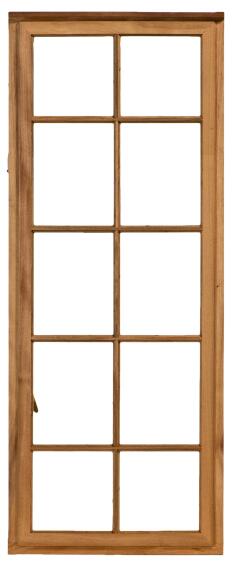 Window Side Hung Wood WA1SPR Small Pane 1 Vent Right Side Opening-w584xh1829mm