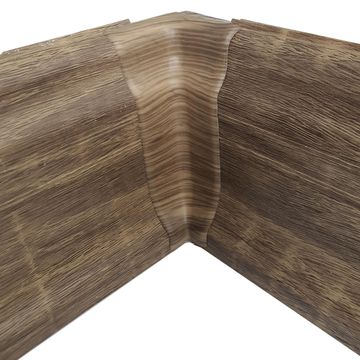 PVC 95mm Internal Corners Coffee 