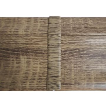 PVC 95mm Connectors Chocolate Fleck 