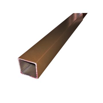 Aluminium Square Tube Profile 25mmx1.25m