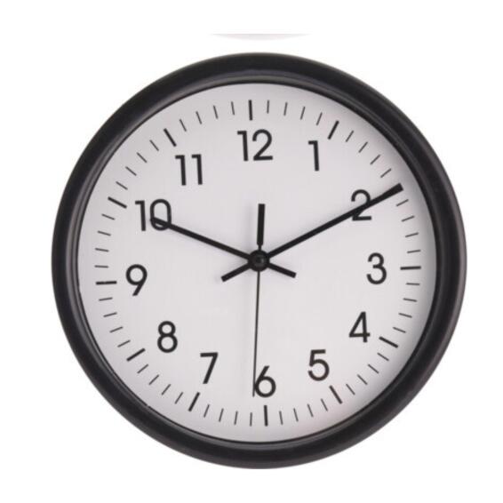 WALL CLOCK TIME MASTER BLACK 20CM LEROY MERLIN South Africa