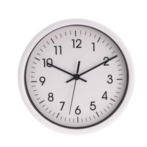 WALL CLOCK TIME MASTER WHITE 20CM