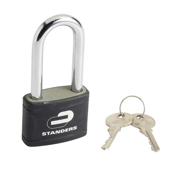 STANDERS LONG SHACKLE IRON PADLOCK 54MM