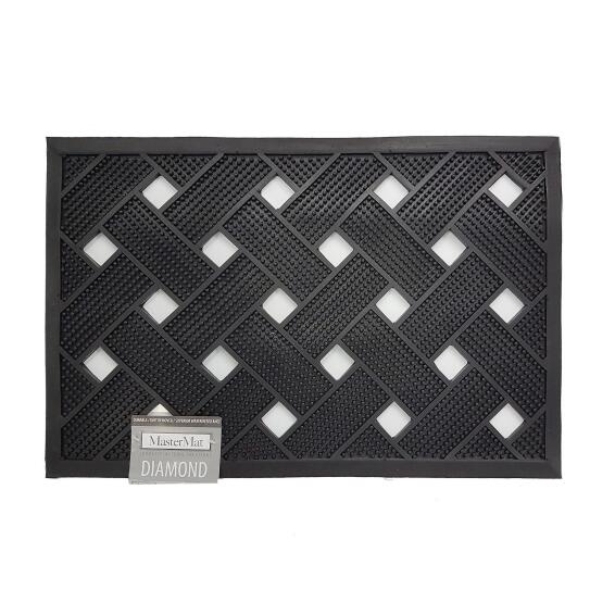 Doormat Rubber Diamond 45x75cm